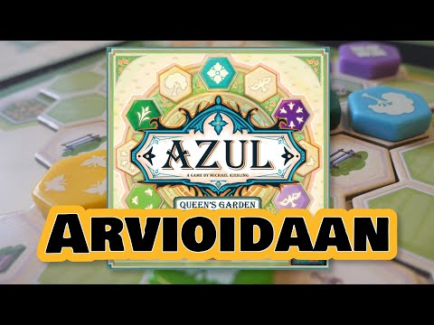 Azul: Queen's Garden Nordic lautapelin arvostelu | abstraktia strategiaa | Next Move Games