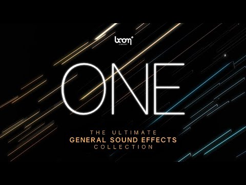 BOOM ONE | Sound Effects Collection | Trailer