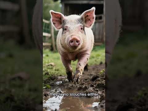 Pigs are speed demons #pigs #facts