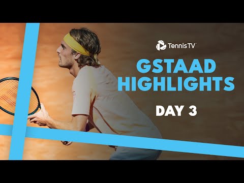 Tsitsipas Begins Campaign, Struff, Fognini & More Feature | Gstaad 2024 Highlights Day 3