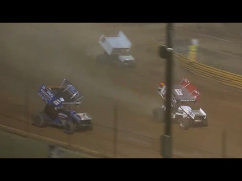 USCS Sprint Cars at Lavonia Speedway 8/9/2024 - dirt track racing video image