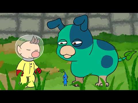 Moss Spent TOO MUCH TIME with Louie (PIKMIN 4 ANIMATION)