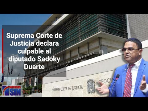 Condenan a tres meses de pena suspendida al diputado Sadoky Duarte