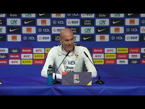 Zidane: 'Smart changes against Belgium'｜France｜Italy｜PSG｜Barcelona｜Koundé｜Les Bleus｜Nations League