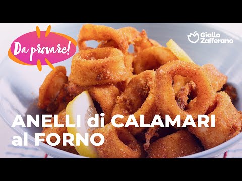 🌊☀️ ANELLI di CALAMARI al FORNO - DA PROVARE!💛😋