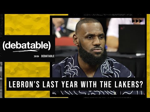 Where will LeBron play after this season? | (debatable) video clip 