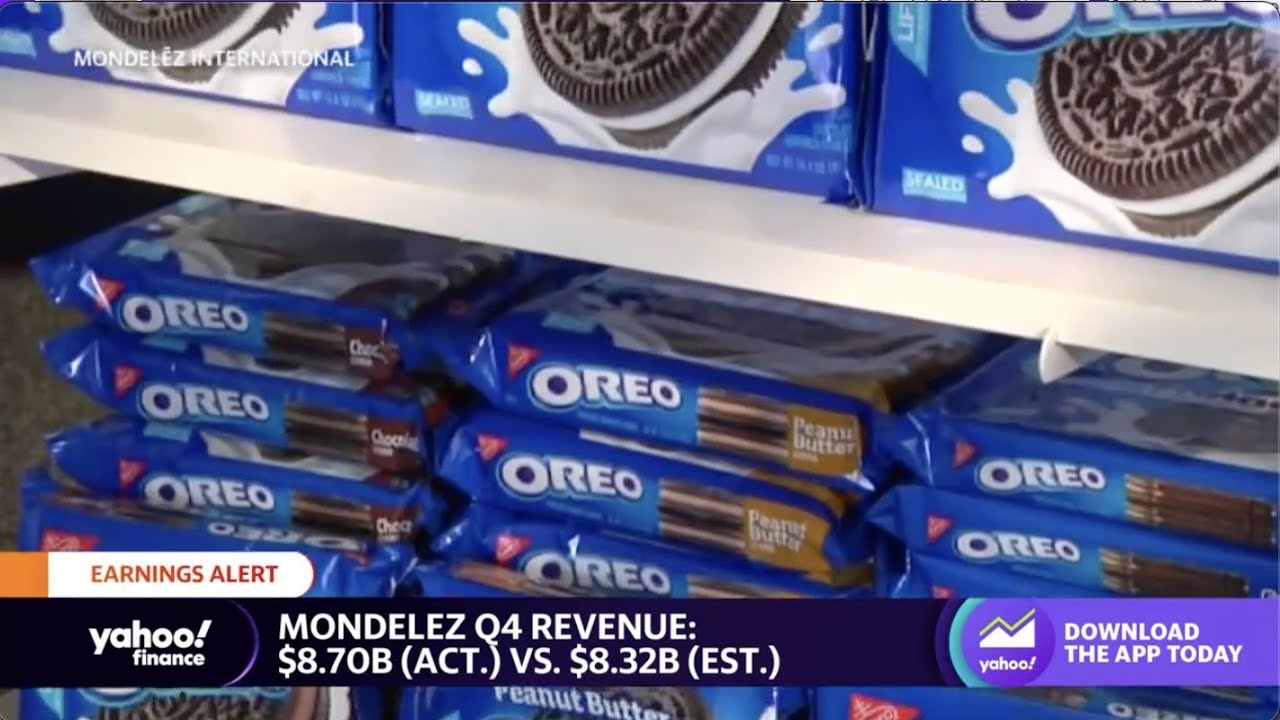 Mondelez stock boosted following Q4 earnings beat