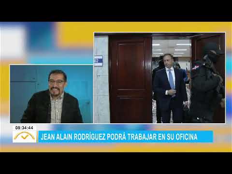 Jean Alain Rodríguez podrá trabajar en su oficina