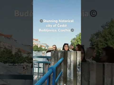 ©️České Budějovice is a must-see place to visit when you're in the Czech 🇨🇿 Republic©️