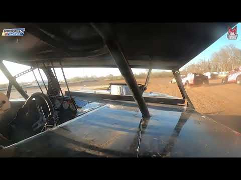 #32 Lane New - B-Mod - 4-6-2024 Springfield Raceway - In Car Camera - dirt track racing video image