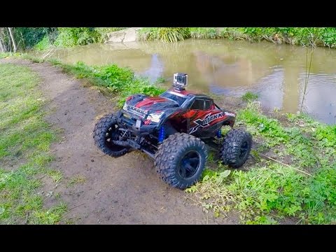 Traxxas X-MAXX Adventure Series #11 At The Creek 45MPH+ - UCpgONso52_U8l8d5KM0UPKQ