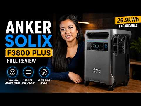 Anker SOLIX F3800 Plus Review – The Ultimate Backup Power Solution for Storm Season!