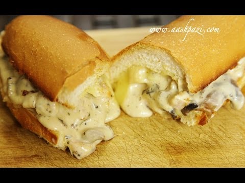 Chicken Carbonara Sandwich (Homemade) Recipe - UCZXjjS1THo5eei9P_Y2iyKA