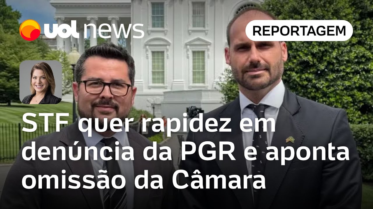 STF quer dar tratamento rápido à denúncia da PGR contra Eduardo Bolsonaro e Figueiredo | Dani Lima