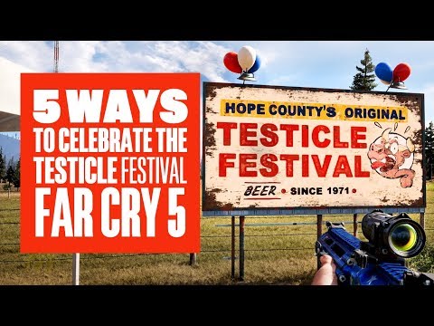 5 Ways to Celebrate the Testicle Festival in Far Cry 5 - Far Cry 5 gameplay - UCciKycgzURdymx-GRSY2_dA