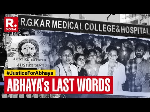 Abhaya's Diary Entry Gives A Glimpse of Her Last Moments, Aspirations | Kolkata Horror
