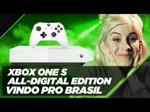 Xbox One S All-Digital Edition vindo pro Brasil - Xbox Drops