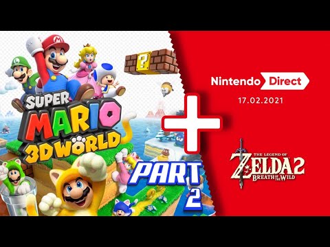 Super MARIO 3D World + Nintendo Direct Reaction Part 2