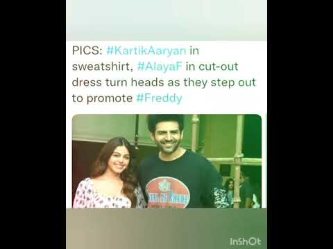 s #KartikAaryan in sweatshirt, #AlayaF in cut-out dress turn heads as they step out