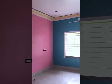 Parfect Bedroom Paint Wall Combination #ytshorts #homedecor