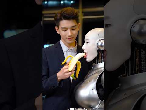 Robot Come Banana 🍌🤖 #shorts #robots #entertainment #video