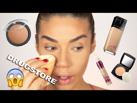 How to Get a Flawless Base Using All Drugstore Makeup | Foundation Routine Under $10 - UCaZZh0mI6NoGTlmeI6dbP7Q