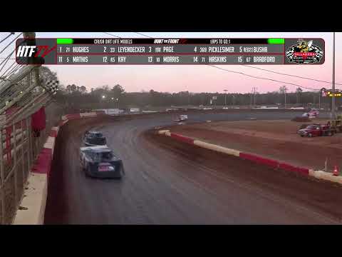 huntthefront.tv | LIVE LOOK-IN | Talladega Short Track | Eastaboga, AL | December 21st 2024 - dirt track racing video image