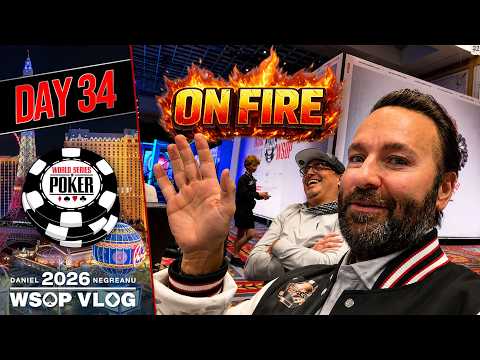 New Video from Daniel Negreanu: ON FIRE in the $10K PLO Championship! - 2026 WSOP VLOG Day 34