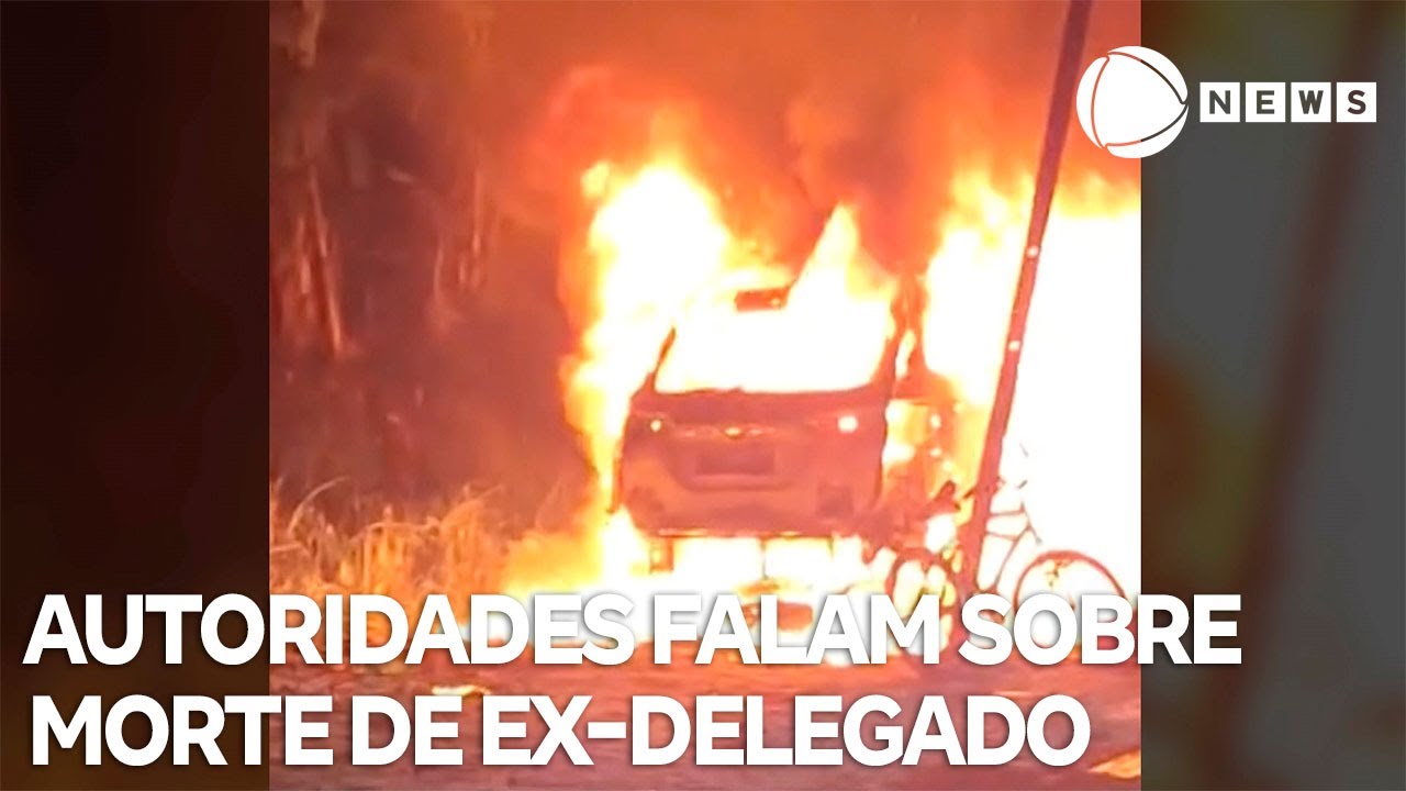 Autoridades falam sobre morte de ex delegado