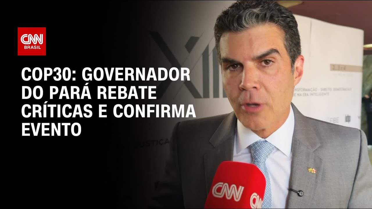 Governador do Pará confirma evento da COP30 em Belém | CNN NOVO DIA