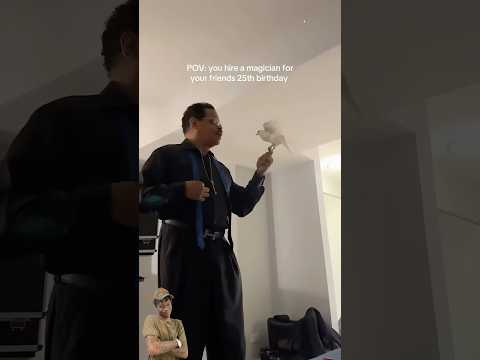 I need him at my birthday party💀