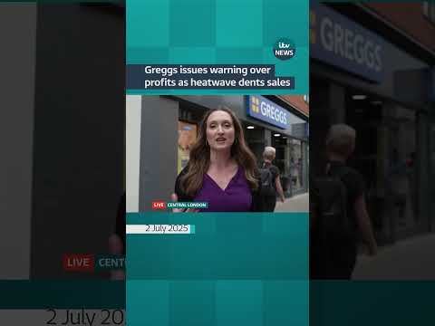 Greggs issues warning over profits as heatwave dents sales | ITV News