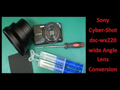 Sony Cyber Shot dsc wx220 wide Angle Lens Conversion - UCHqwzhcFOsoFFh33Uy8rAgQ