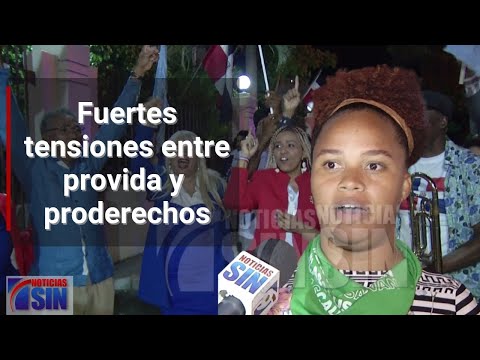 Fuertes tensiones entre pro-vida y pro-derechos