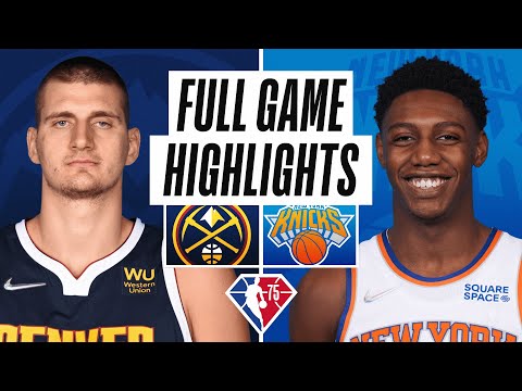 KNICKS at NUGGETS | FULL GAME HIGHLIGHTS | February 8, 2022 video clip