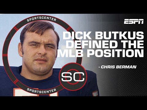 Chris Berman reflects on the impact Dick Butkus had on the Chicago Bears & NFL | SportsCenter video clip