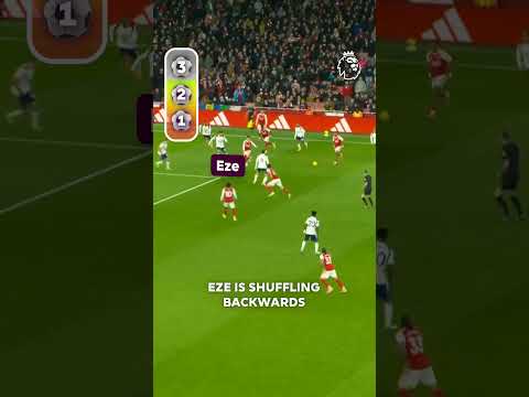 How Eze Scored His HAT-TRICK In Arsenal v Spurs 🤩