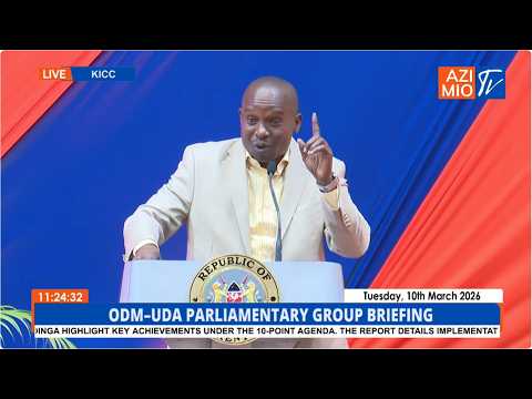BLAZING: 'We MUST Fight Fraud in SHA' Kindiki's ASSERTIVE SPEECH In UDA-ODM PG Meeting