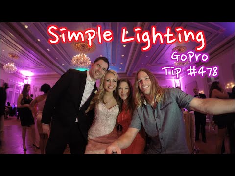 Simple Lighting For GoPro Shooting - GoPro Tip #478 - UCTs-d2DgyuJVRICivxe2Ktg