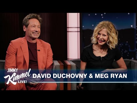 Meg Ryan and David Duchovny on Filming in an Airport, Visiting Dildo & Craziest Vacation Ever