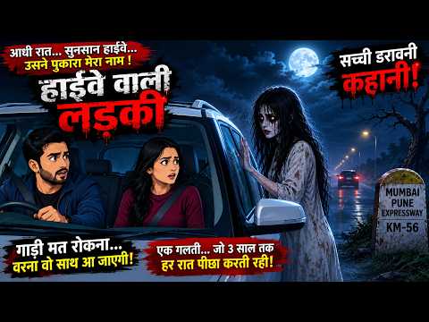 Highway Wali Ladki | Hindi Animated Horror Story 2026 | The Creepy Book India Ep. 284