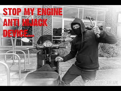 SLUK | Vespa GTS theft - gone in 60 seconds