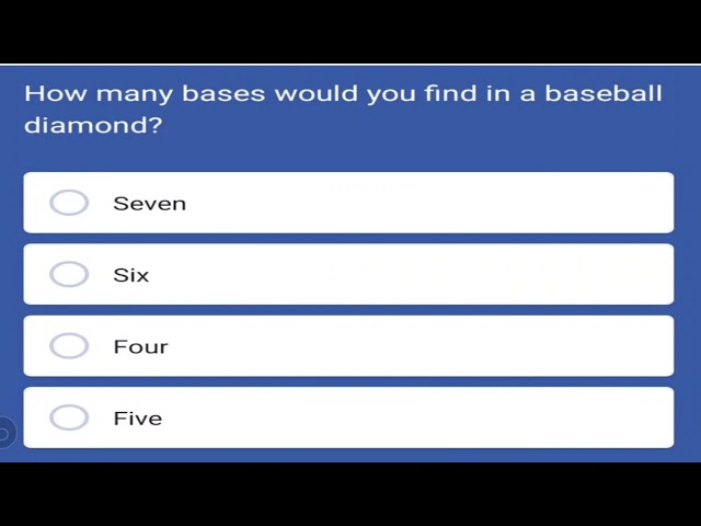 How Many Bases are There in Baseball?