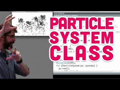 4.4: Particle System Class - The Nature of Code - UCvjgXvBlbQiydffZU7m1_aw
