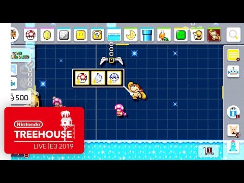 Super Mario Maker 2 Gameplay Pt. 3 - Nintendo Treehouse: Live | E3 2019 - UCGIY_O-8vW4rfX98KlMkvRg