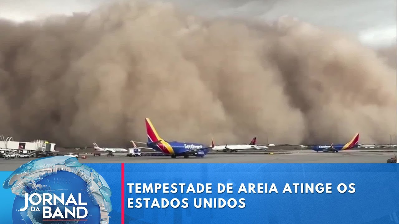 Tempestade de areia atinge Estados Unidos