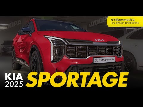 2025 Kia Sportage: Let’s take a look at the exterior design in advance