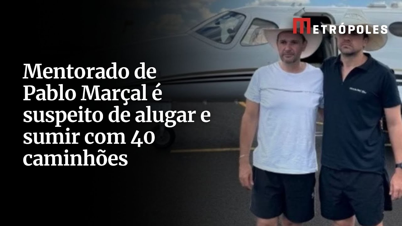 Mentorado de Pablo Marçal é suspeito de alugar e sumir com 40 caminhões