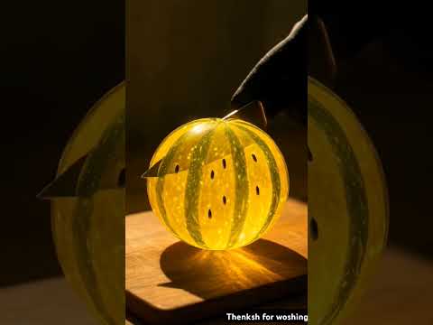 glass watermelon cutting #short #trending
