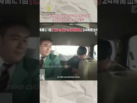 Bị troll liên tục trong 24h để nhận 100.000 Yên #tomtatnhanh #haihuoc #funny #giaitri #shorts